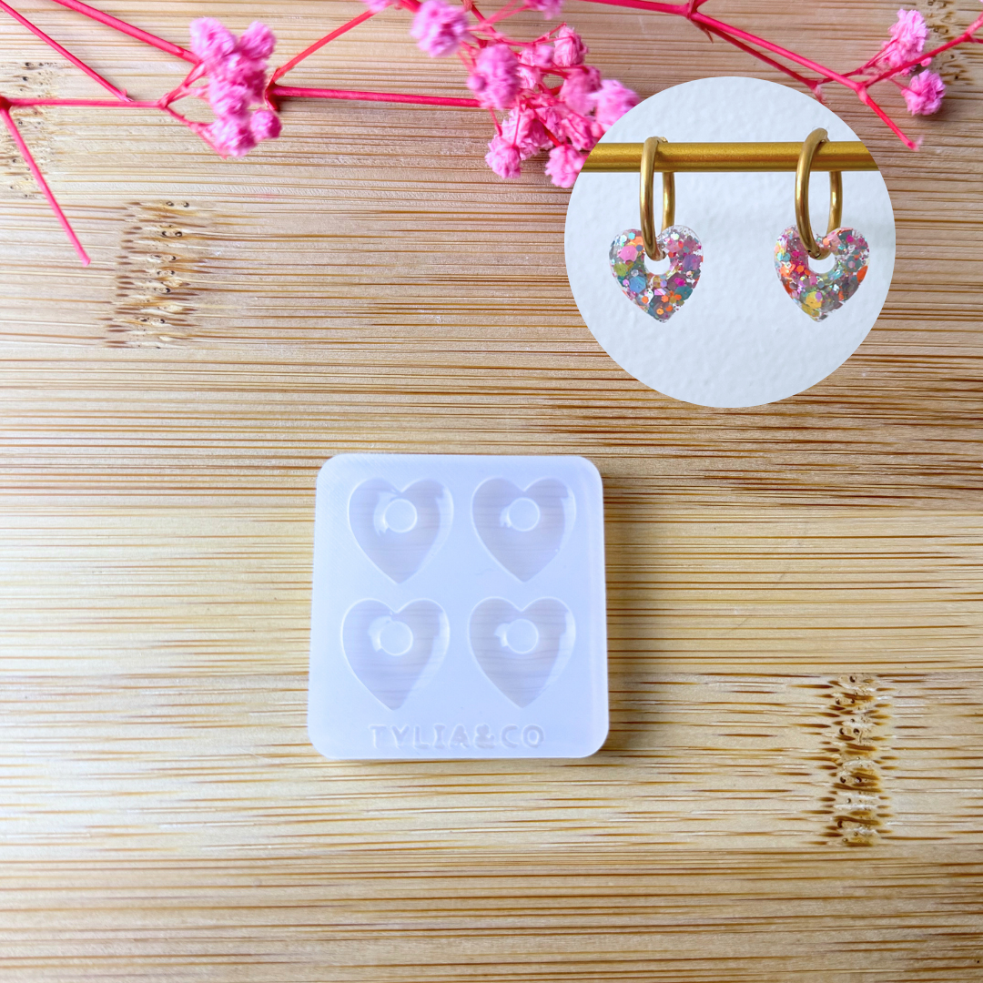 Mini moule coeur 15mm