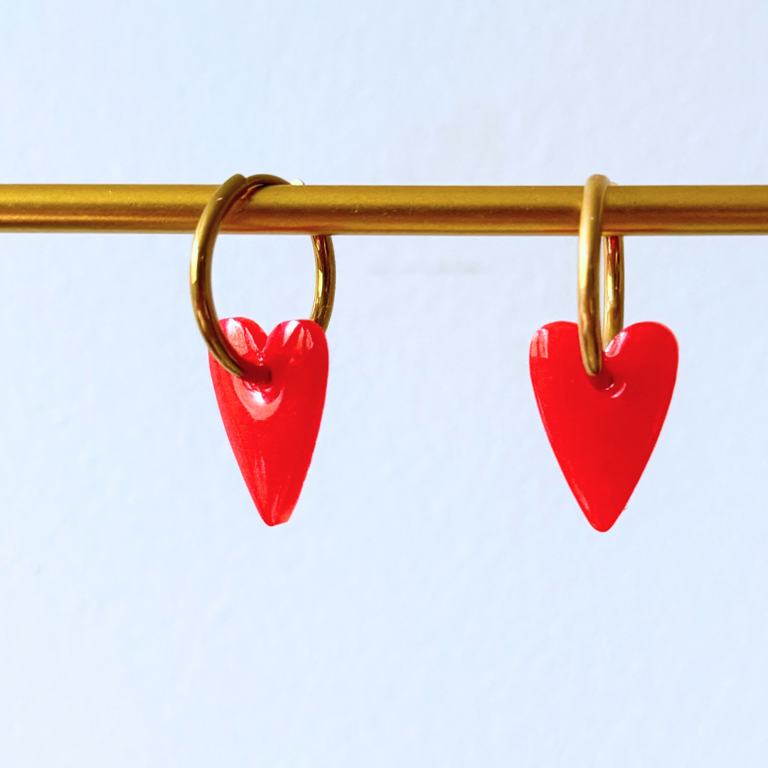 Mini moule coeur allongé 20 mm