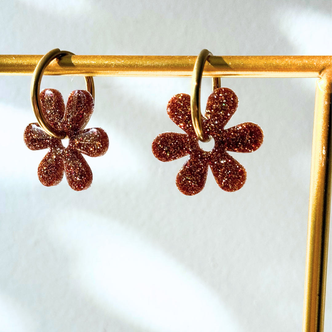 Mini fleur 6 pétales new 25mm