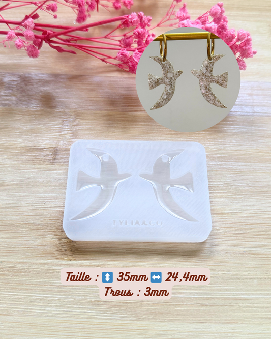 Moule hirondelles 35mm