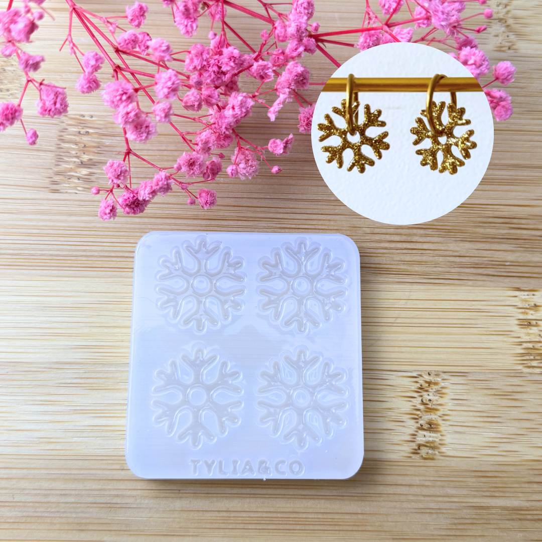 Mini moule flocon 25 mm