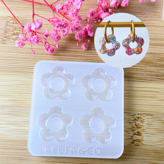 Mini moule fleur 25 mm