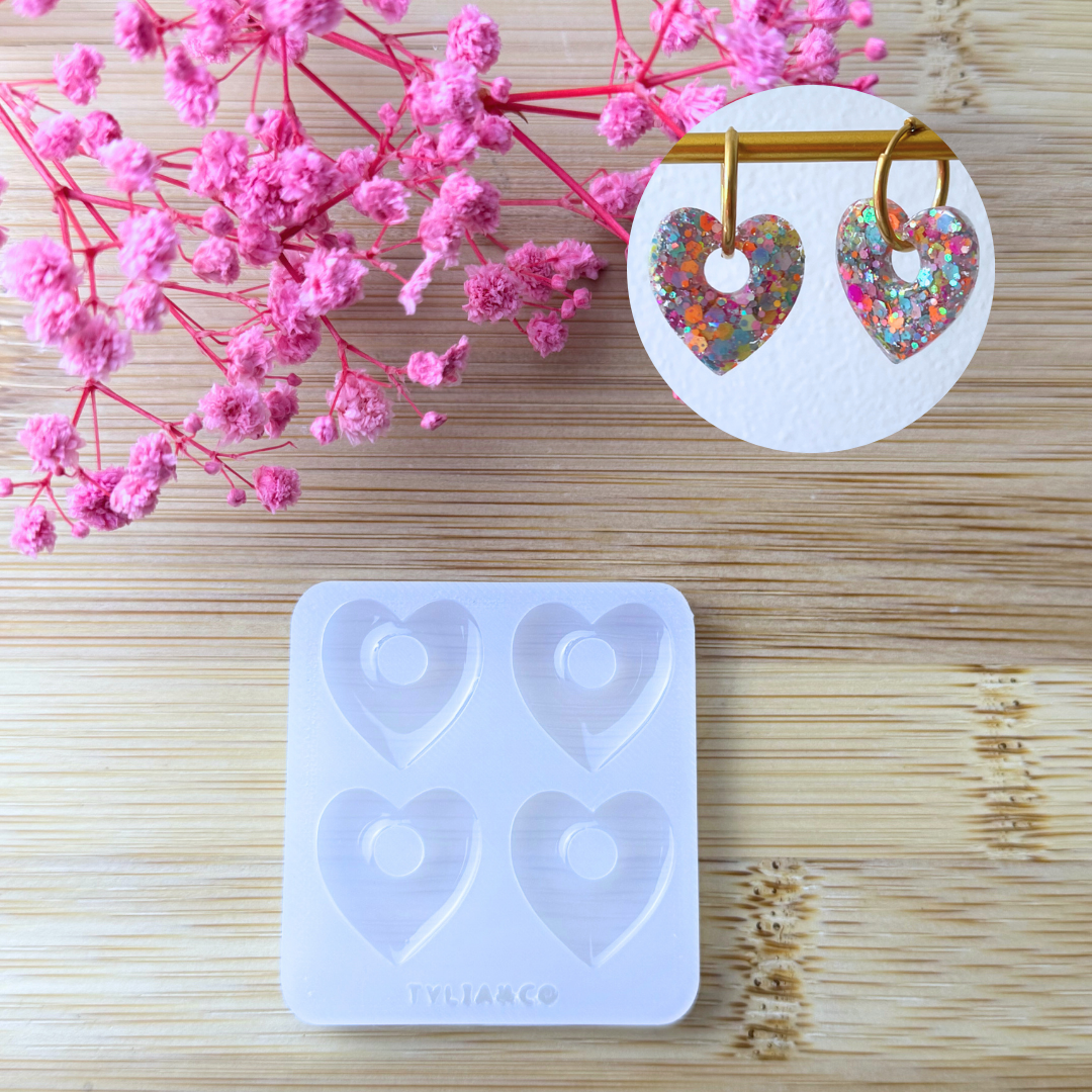 Mini moule coeur 25mm