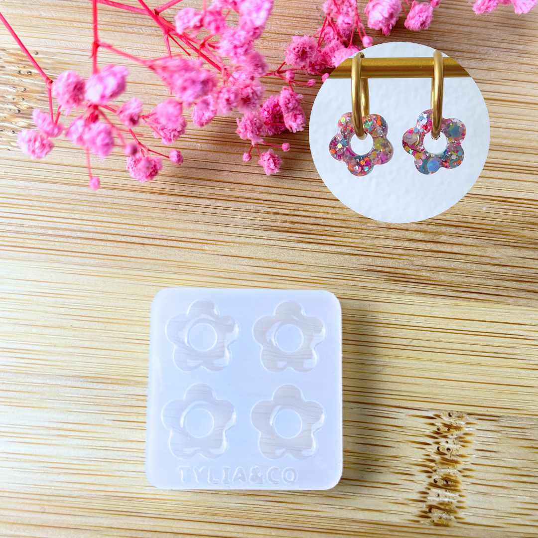 Mini moule fleur 15 mm