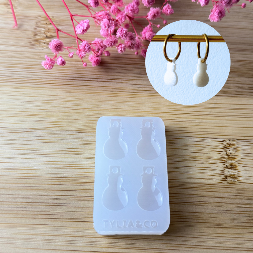Mini moule bonhomme de neige 20 mm