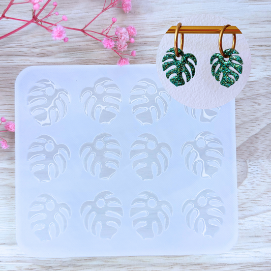Moule grande feuille de monstera