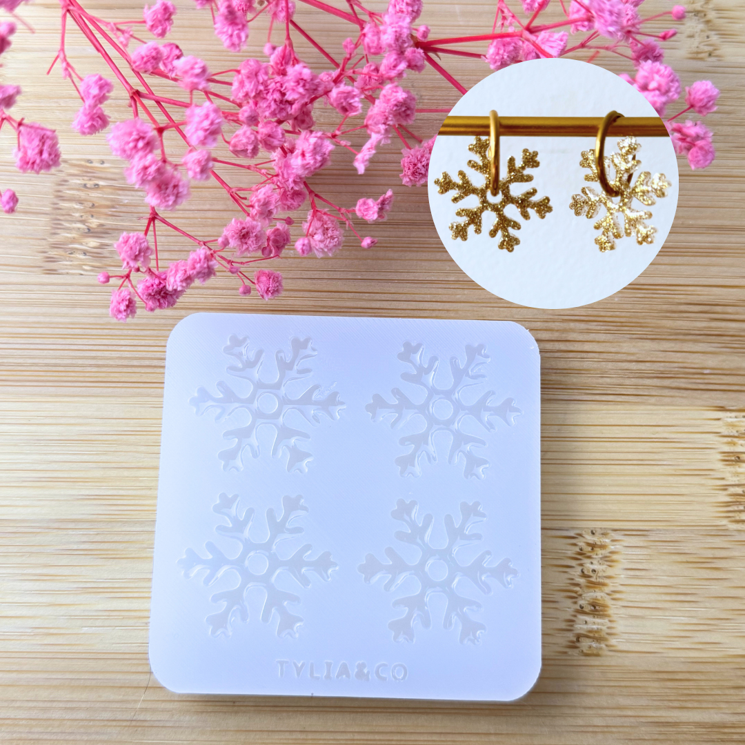 Mini moule flocon 28 mm