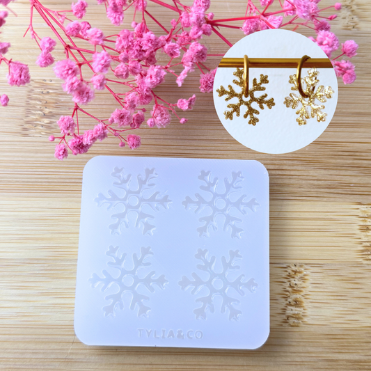 Mini moule flocon 28 mm