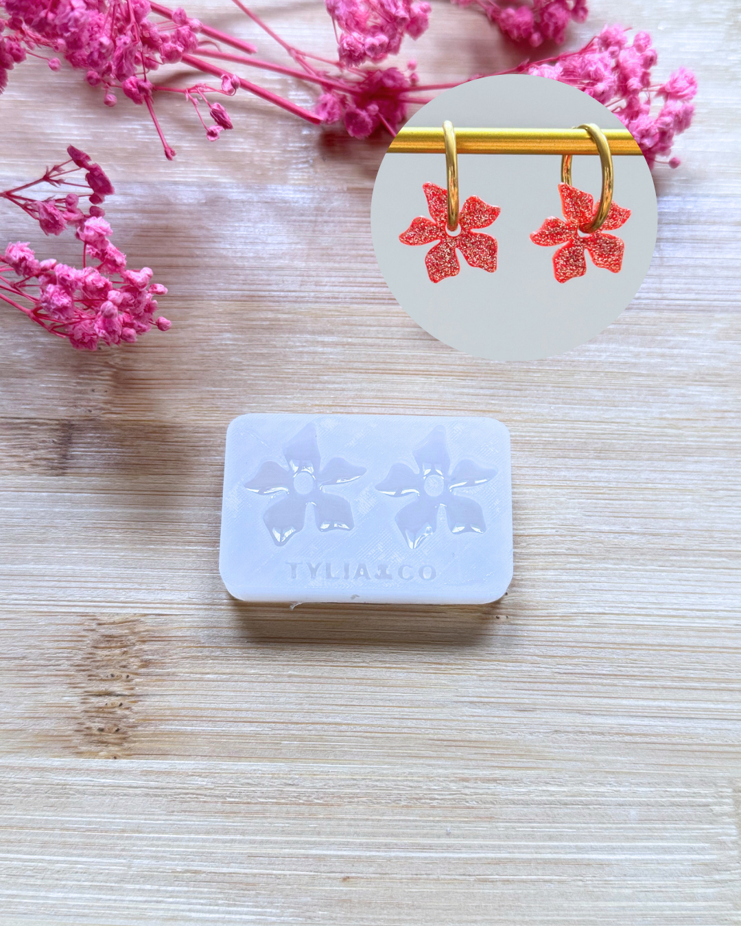 Moule fleur 20 ou 25 mm