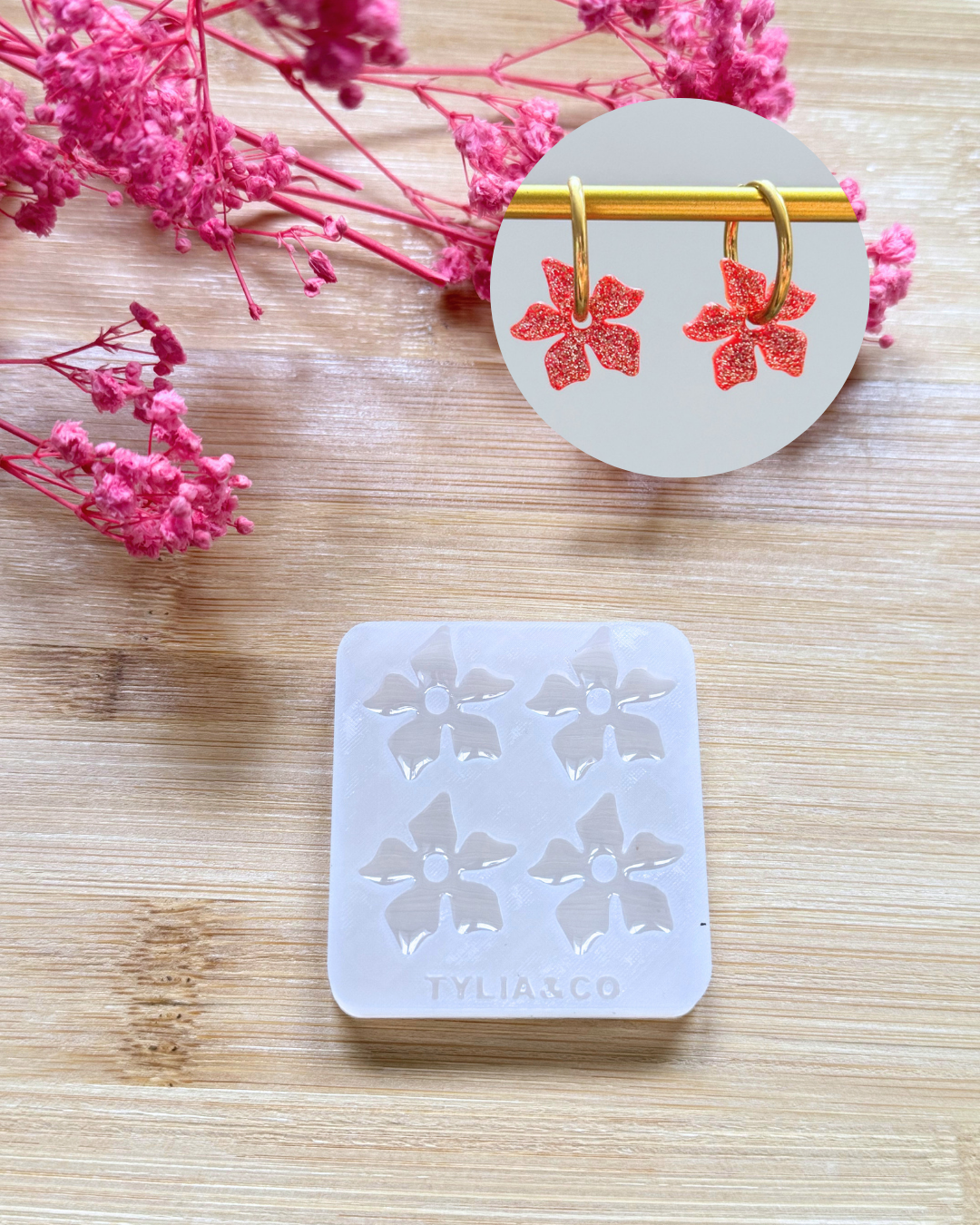 Moule fleur 20 ou 25 mm