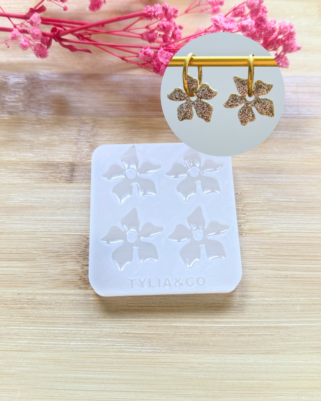 Moule fleur 20 ou 25 mm