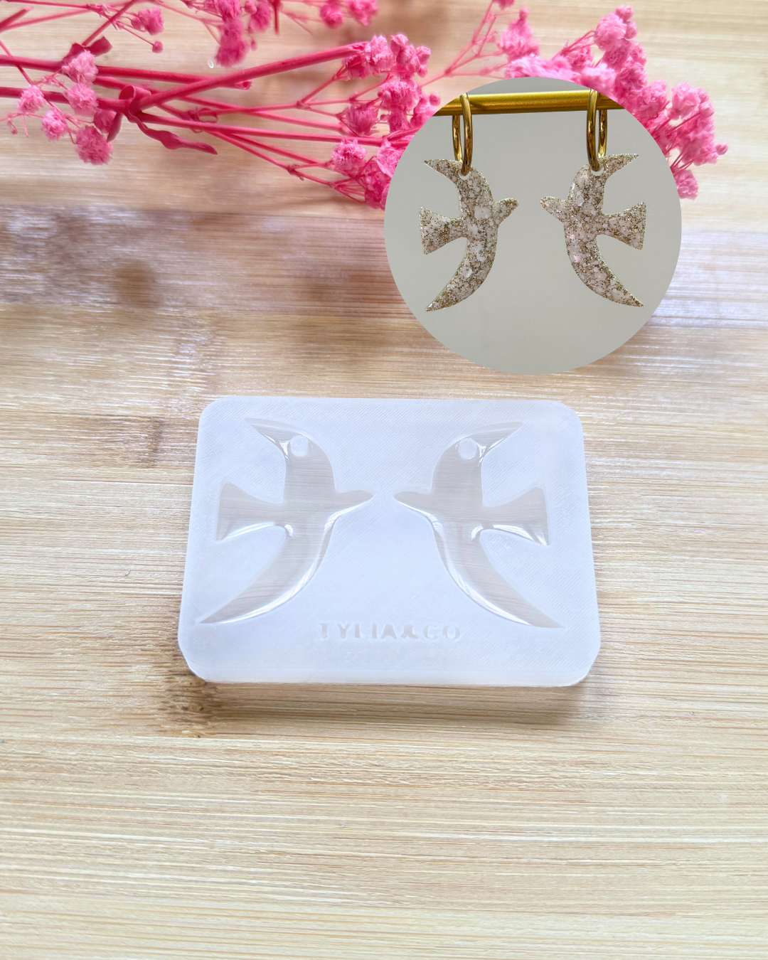 Moule hirondelles 35mm