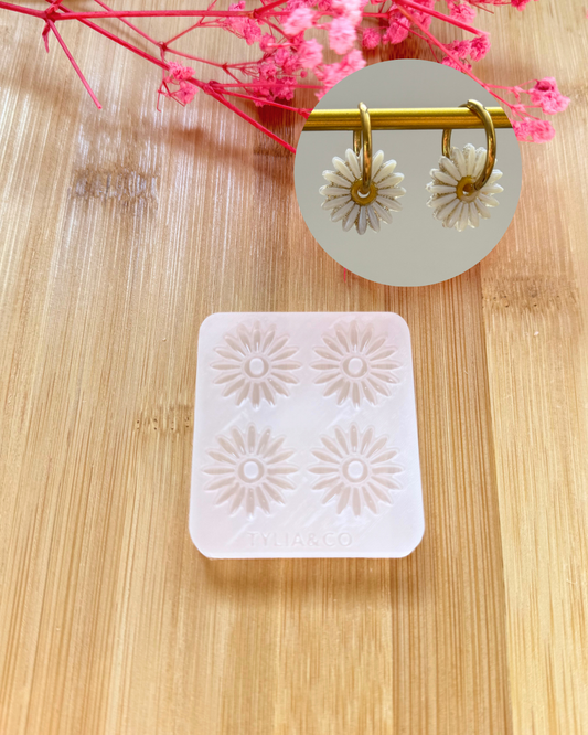 Moule fleur multi pétales 20 ou 25 mm