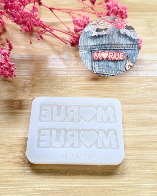 Moule broche/ pins MORUE 40 ou 60mm