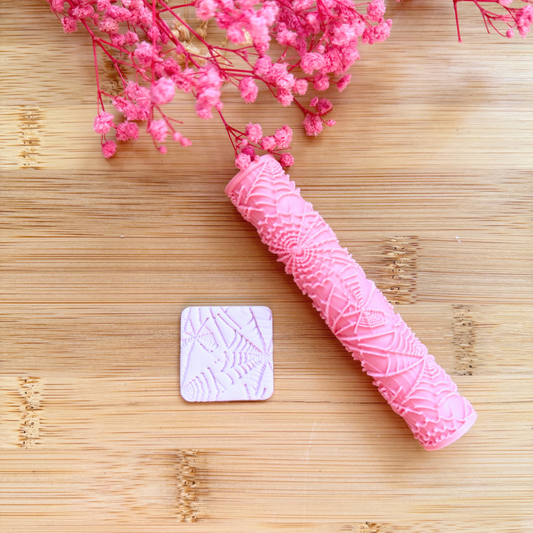 Rouleau texturé toile d'araignée