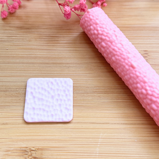 Rouleau texturé martelé