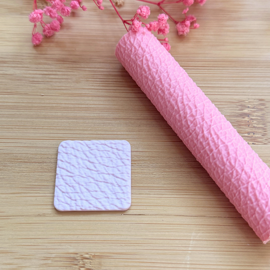 Rouleau texturé effet cuir