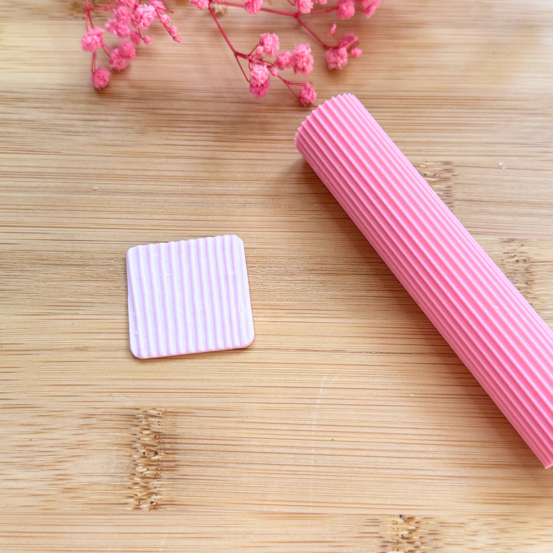 Rouleau texturé rayures