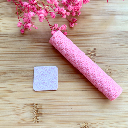 Rouleau texturé fleurit