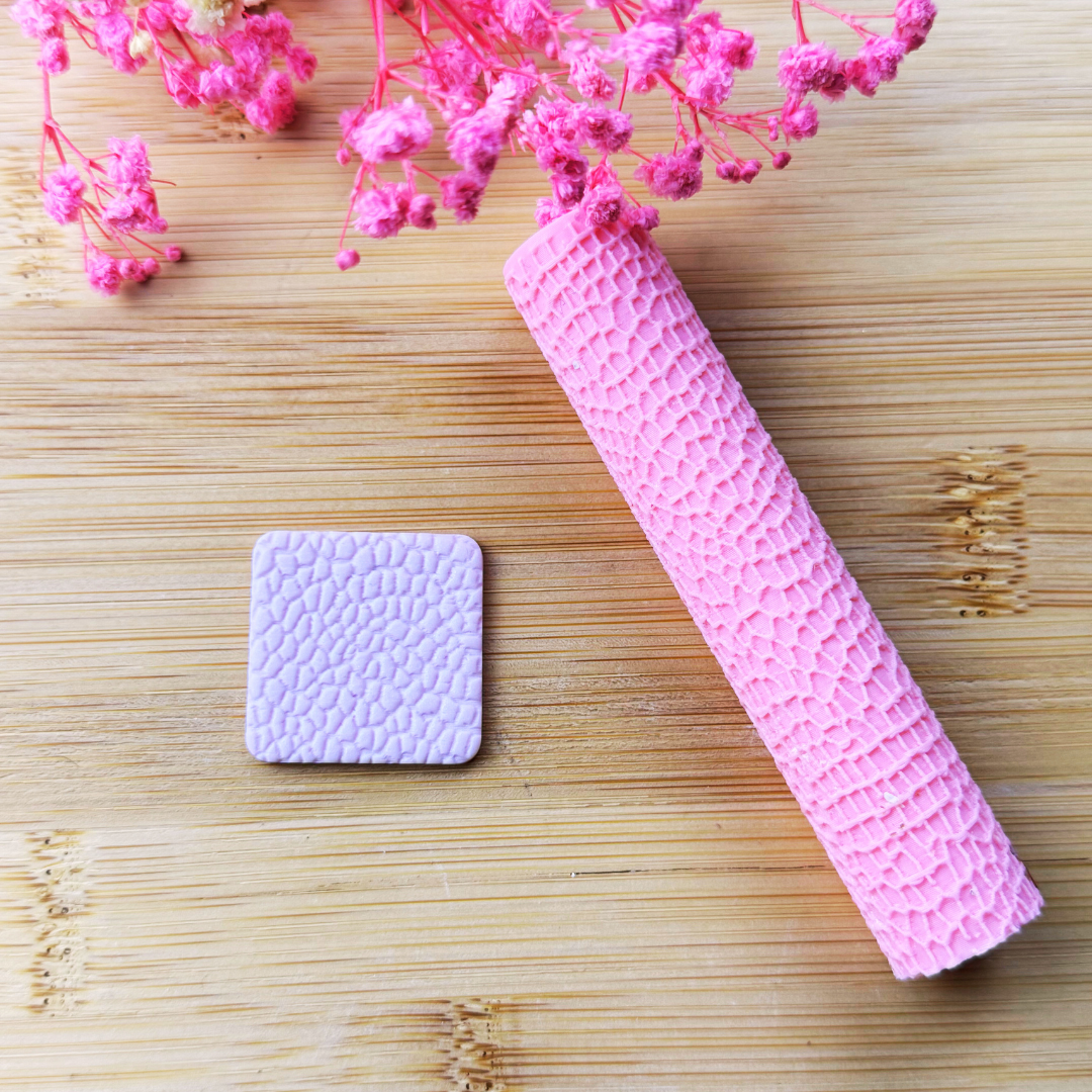 Rouleau texturé effet croco