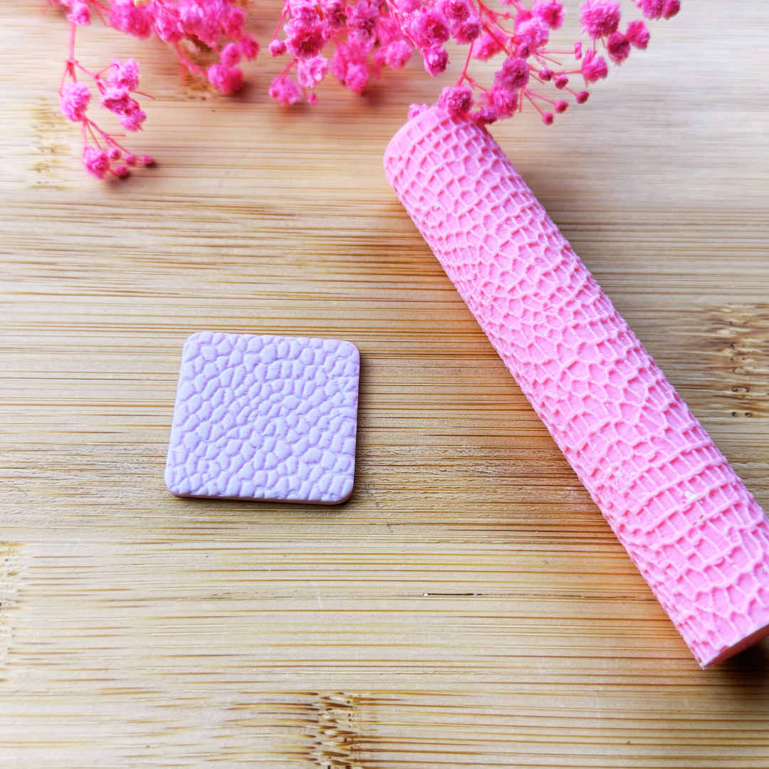 Rouleau texturé effet croco