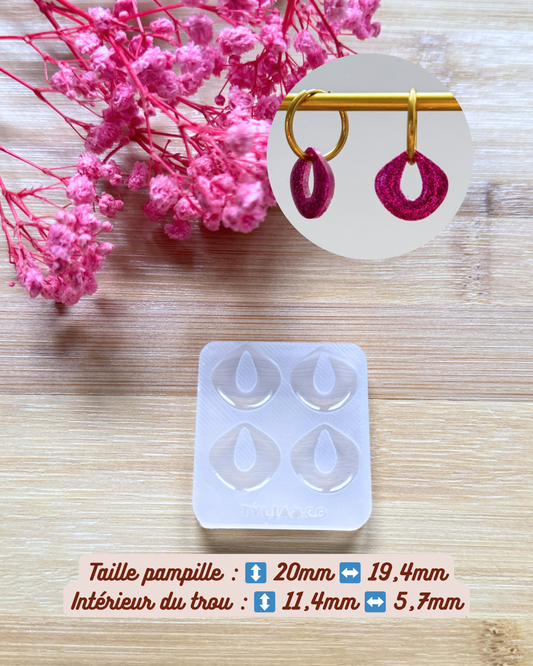 Moule losange arrondit 15, 20 ou 30 mm