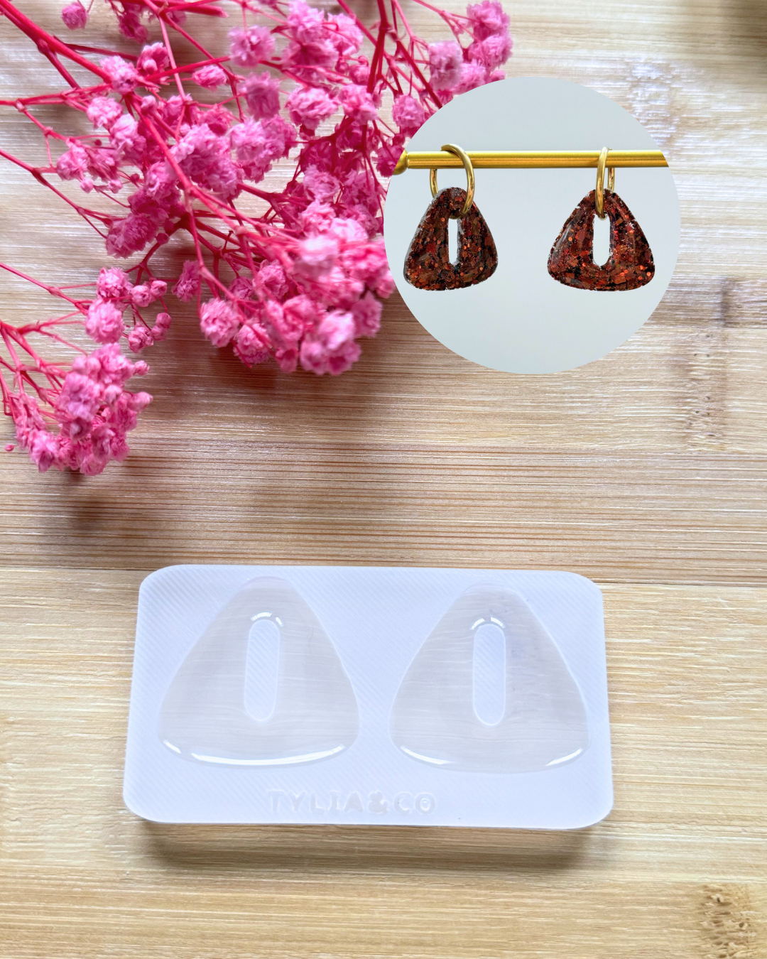 Moule triangle new 20 ou 30 mm