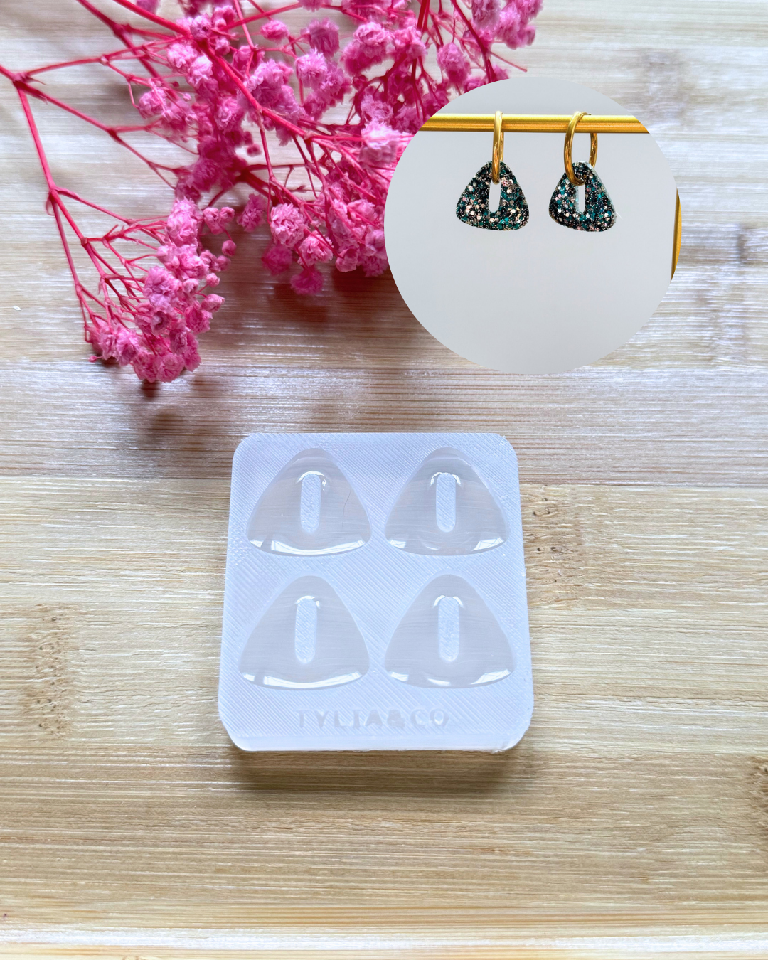 Moule triangle new 20 ou 30 mm